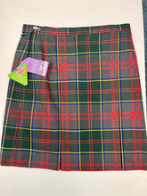 Load image into Gallery viewer, Elphin College Girls Skirt Tartan Zipped Pocket 11496 Available to order. Please allow 6 weeks to delivery.