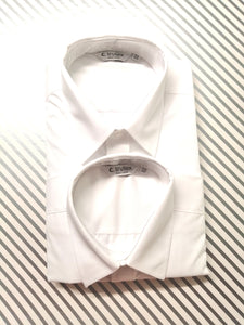 Shirt White Short Sleeves Twin Pack.
