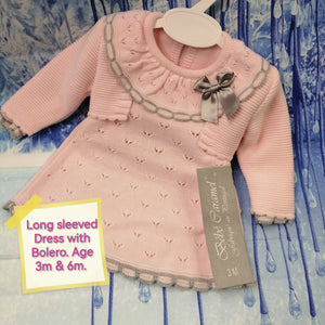 Dress for baby with matching Bolero