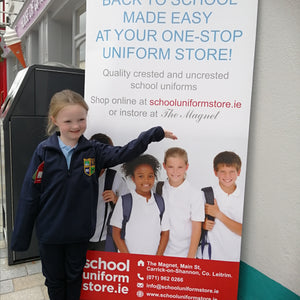 Scoil Mhuire Carrick Crested 2 piece Track Suit for P.E.