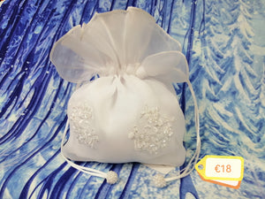 First Holy Communion or Flower girl Pouch bag.