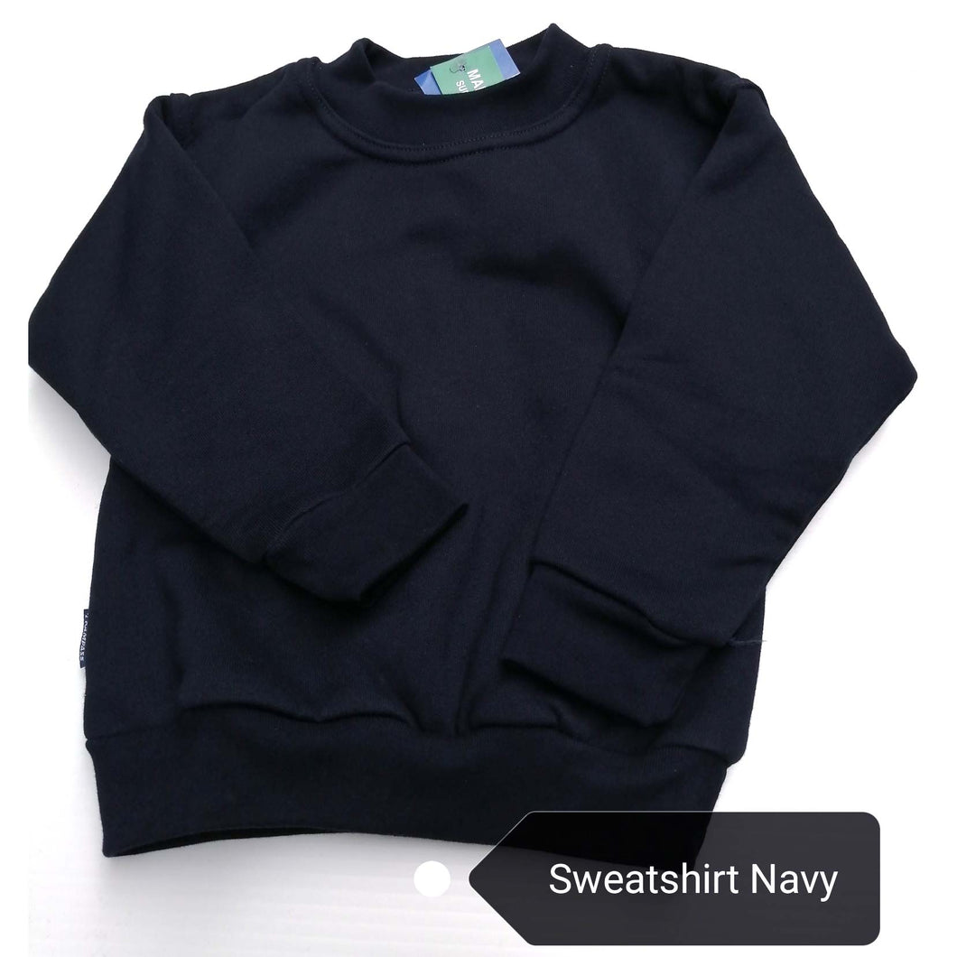 Sweatshirt Round Neck Navy